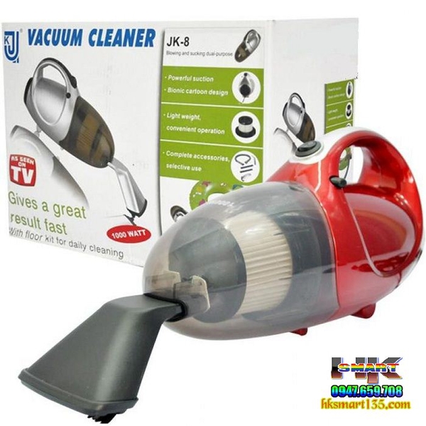 Máy hút bụi 2 chiều mini cầm tay Vacuum Cleaner JK-08