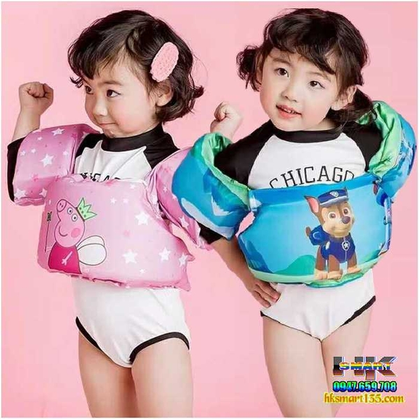 Phao đỡ ngực kèm phao đỡ tay cho các bé