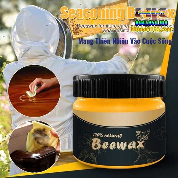 Sáp Ong đánh bóng đồ gỗ Seasoning Beewax