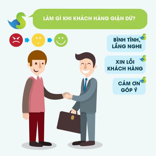 Hãy quan tâm thực sự đến khách hàng.