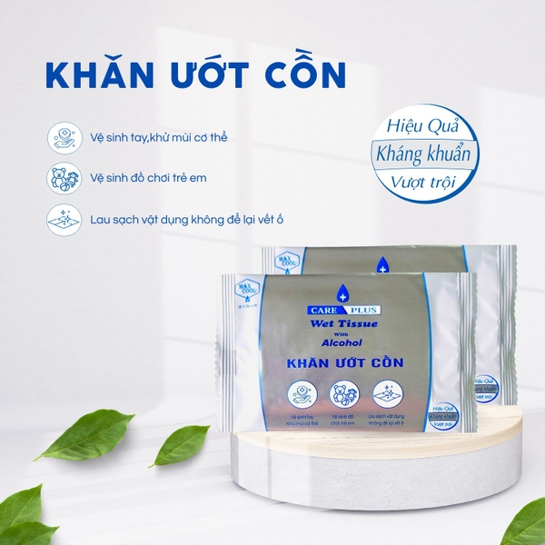 Combo 1.000c  khăn ướt cồn tiện lợi
