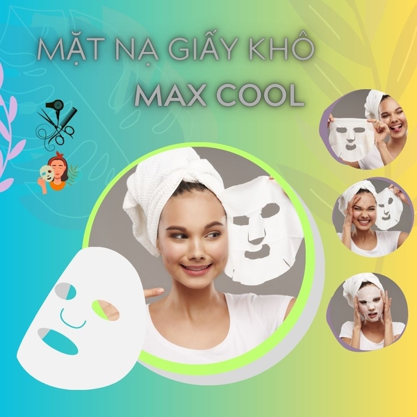 Mặt nạ khô MAX COOL  (100 miếng)