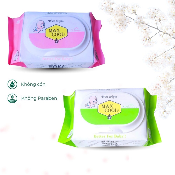 70 gói khăn ướt Max Cool 30 tờ