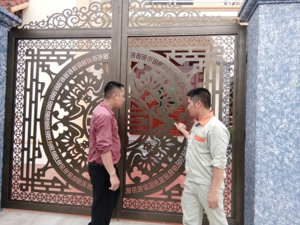 mẫu cổng cnc plasma đẹp , độc đáo