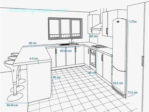 Cách sắp xếp tủ bếp hợp lý để bạn dễ dàng hơn trong khi nấu ăn