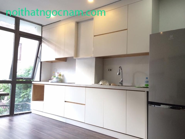 Gỗ công nghiệp và các bề mặt phủ lên gỗ công nghiệp trong làm tủ bếp