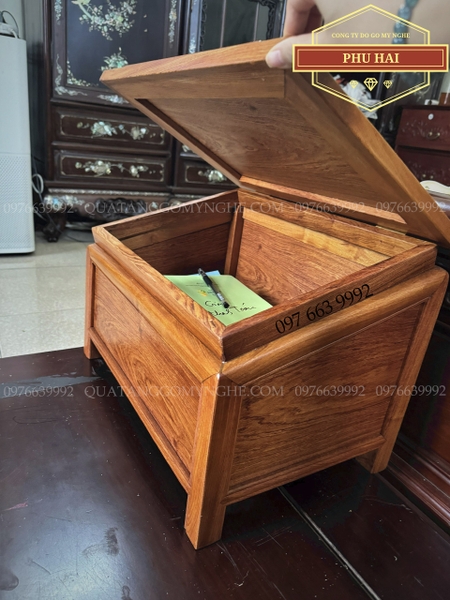 Kệ tụng kinh gỗ mở mặt bàn