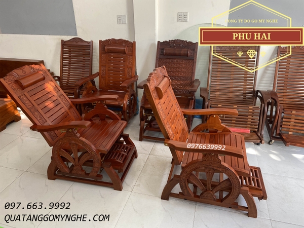Ghế lười gỗ