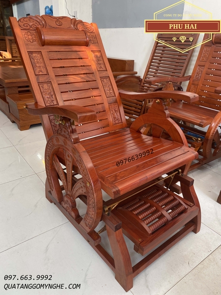 ghế gỗ lười