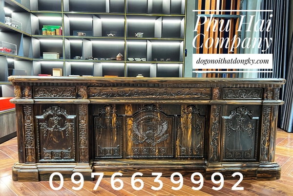 Bàn giám đốc gỗ tự nhiên