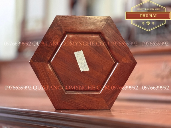 đế gỗ kê tượng mặt lục giác