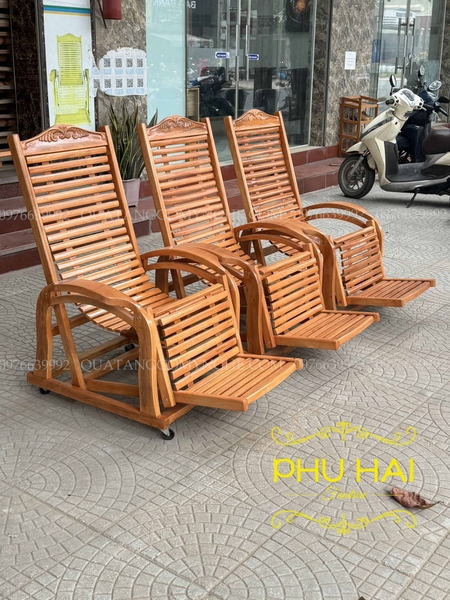 Ghế Dây Thư Giãn Gỗ Sồi Đẹp