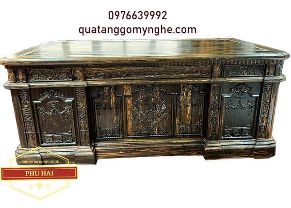 Bàn làm việc giám đốc gỗ tự nhiên