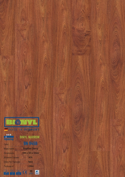 Sàn gỗ Binyl Narrow – 12mm BN8459