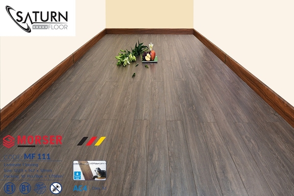 Sàn Gỗ Morser Cốt Trắng 12mm MF111