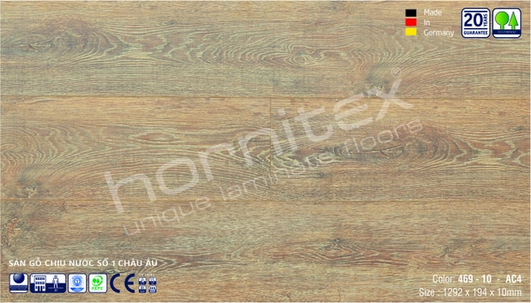 Sàn gỗ Hornitex 10mm 469-10