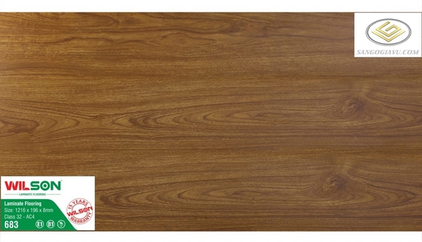 Sàn Gỗ Wilson 8mm WS683-BT