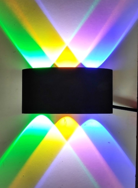 ĐÈN HẮT TƯỜNG 2 ĐẦU 6 TIA