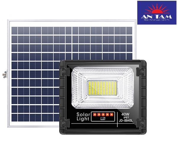 Đèn pha năng lượng mặt trời JD-8840L (40W)