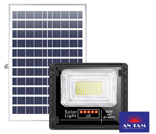 Đèn pha năng lượng mặt trời JD-8860L (60W)