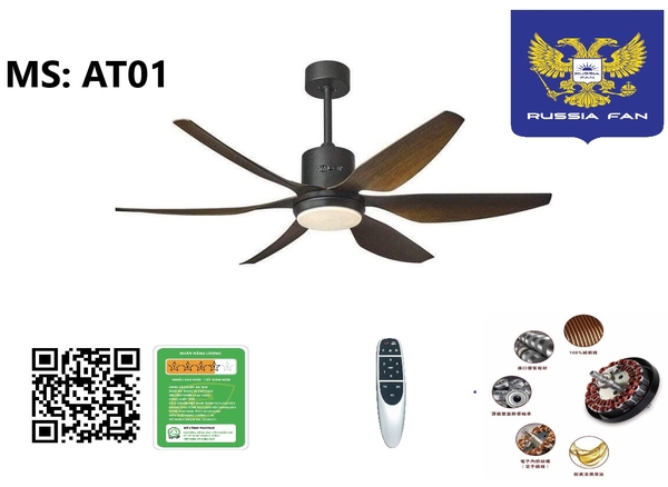 QUẠT TRẦN ĐÈN AT01