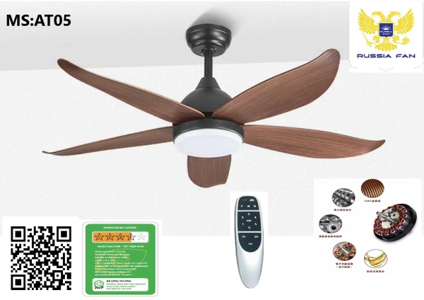 QUẠT TRẦN ĐÈN AT06