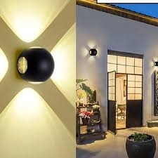 ĐÈN HẮT TƯỜNG TRÒN 4 MẮT