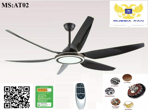 QUẠT TRẦN ĐÈN AT05