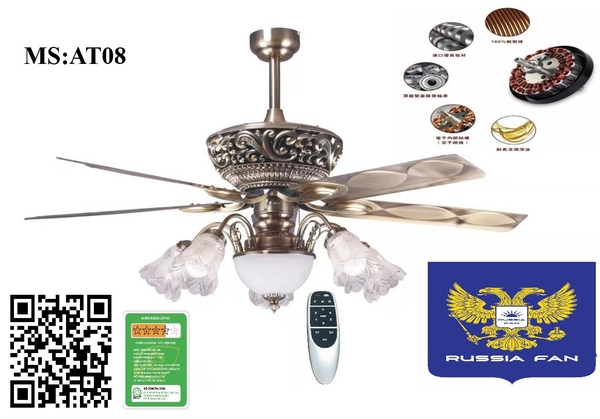 QUẠT TRẦN ĐÈN AT07