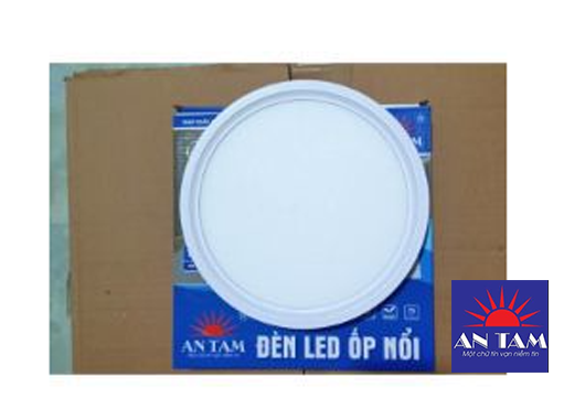 Ốp nổi tròn 24w 1 màu