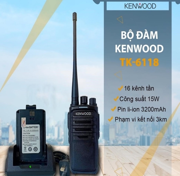 Máy bộ đàm Kenwood TK-6118