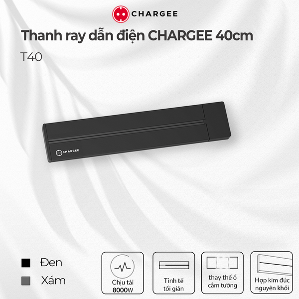 Thanh ray dẫn điện CHARGEE 40cm 8000W