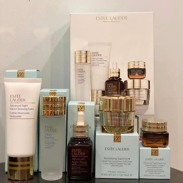 cách sử dụng bộ sản phẩm estee lauder