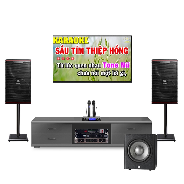 Bộ Âm Thanh Karaoke Gia Đình JBL KP8052