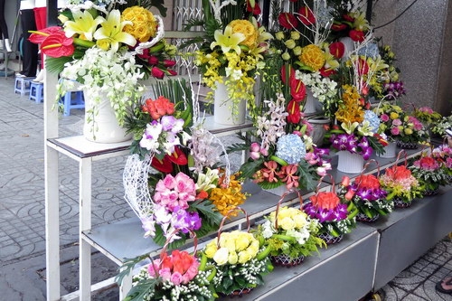 Cửa hàng kinh doanh hoa tươi huyện Quang Bình - Hà Giang