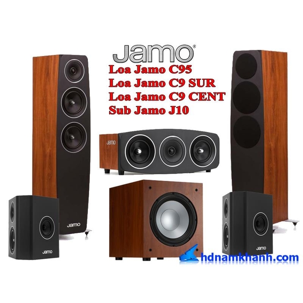 Bộ 5.1 Loa Jamo C95 + Sub Jamo J10