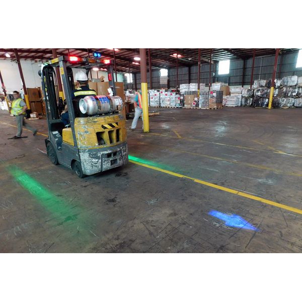 Đèn tín hiệu xe nâng Spot Light Hình Mũi Tên