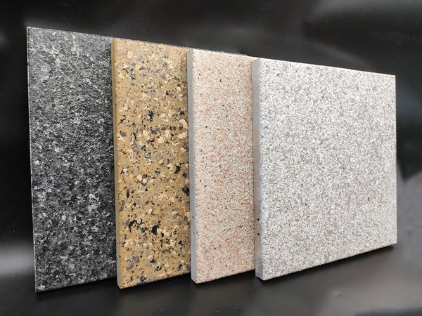 Tấm nhôm ốp tường giả đá