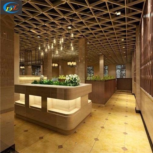 Trần nhôm Cell Caro ( tam giác)