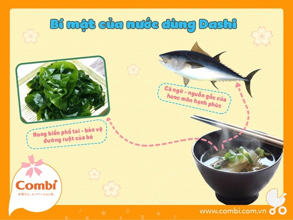 Sức mạnh ẩn chứa trong nước dùng Dashi