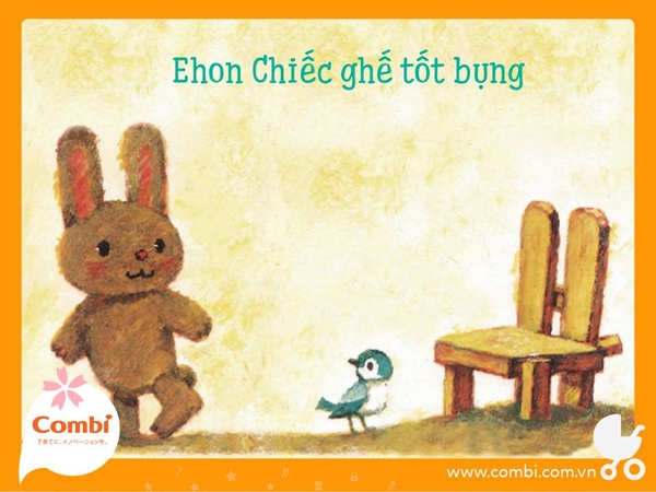 Ehon chiếc ghế tốt bụng - bài học về sự cho đi - nhận lại