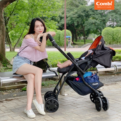 Blogger triệu follower xứ Đài nói gì về xe đẩy Combi CrossGo?