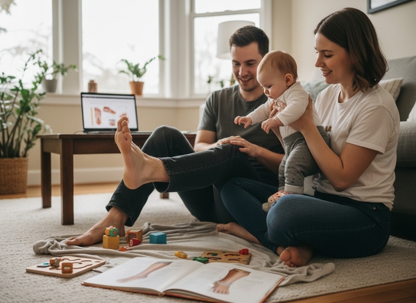 Bố mẹ bị bàn chân bẹt con có bị không?
