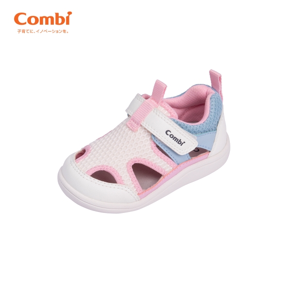 Giày Combi S-Go – Hỗ trợ phát triển bàn chân A2601 màu hồng pastel