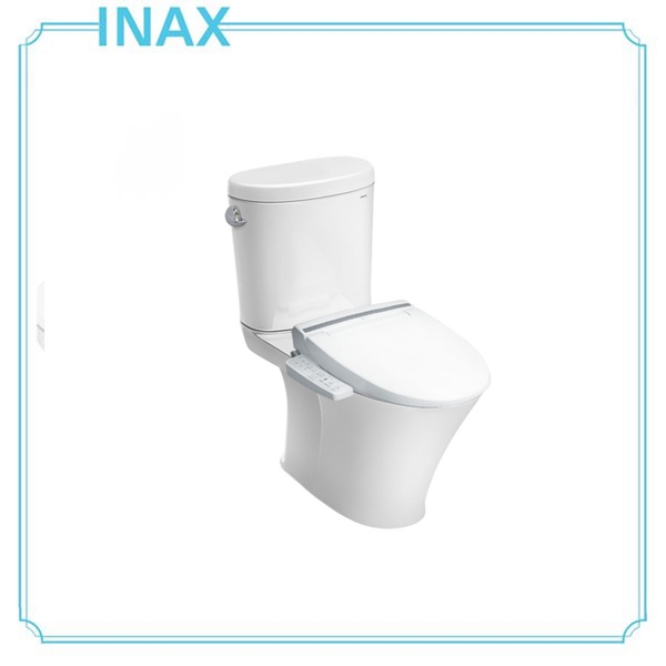 Bồn cầu INAX nắp rửa điện tử AC-710A+CW-KA22AVN