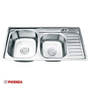 Chậu rửa bát Inox Picenza PZ9 9245B (có cài dao