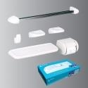 BỘ PHỤ KIỆN PHÒNG TẮM SỨ INAX 6 MÓN