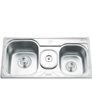 Chậu rửa Gorlde GD 5103 (hố liền, có hộp rác)