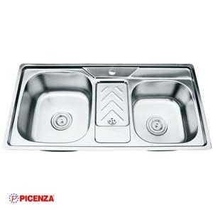 Chậu rửa bát Inox Picenza PZ9 9046 (inox cao cấp)