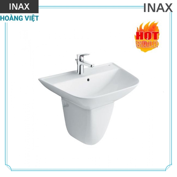 Chậu lavabo chân lửng inax L-297V & L-297VC hot sale